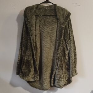 Cozy Olive Green Women's Sweater